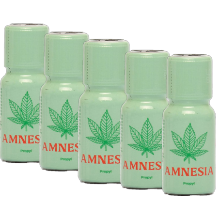 AMNESIA X 5 Poppers puissant propyl aromatisé CBD