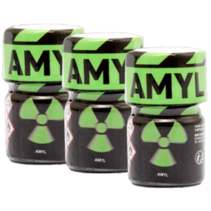 AMYL X 3- Poppers 80% pur amyl - très puissant