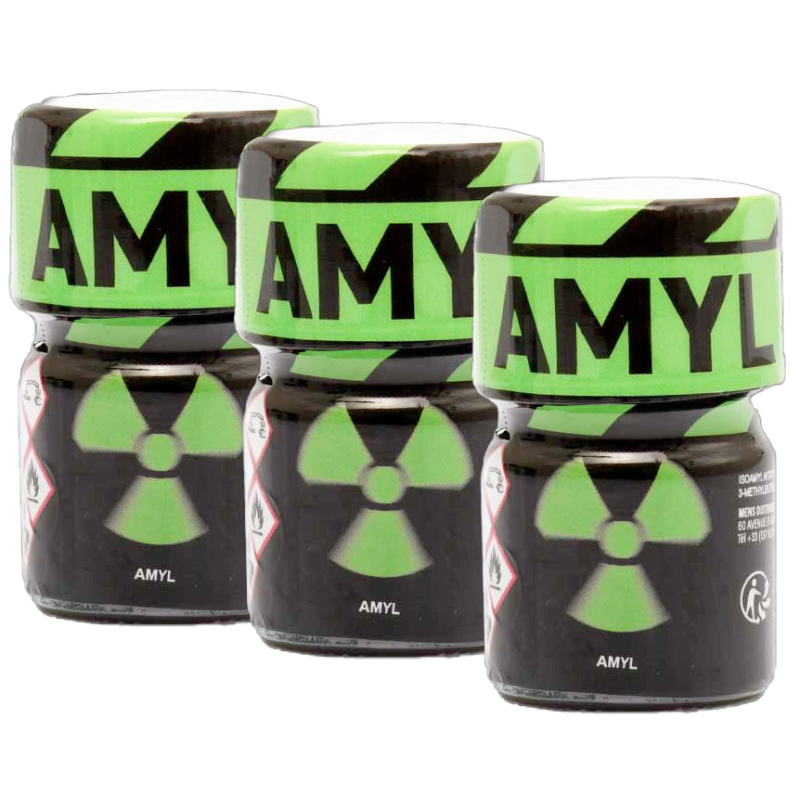 AMYL X 3- Poppers 80% pur amyl - très puissant