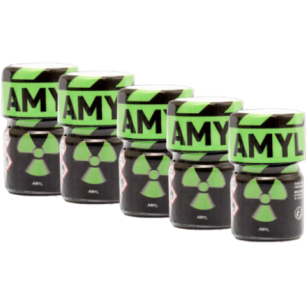 AMYL X 5 - Poppers 80% pur amyl - très puissant