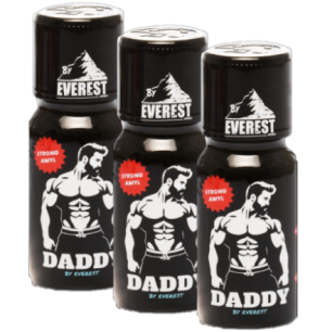 DADDY X 3 - 15ml - Poppers 70% amyl - très bonnes sensations