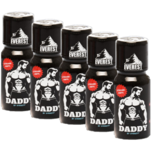 DADDY X 5 - 15ml - Poppers 70% amyl - très bonnes sensations