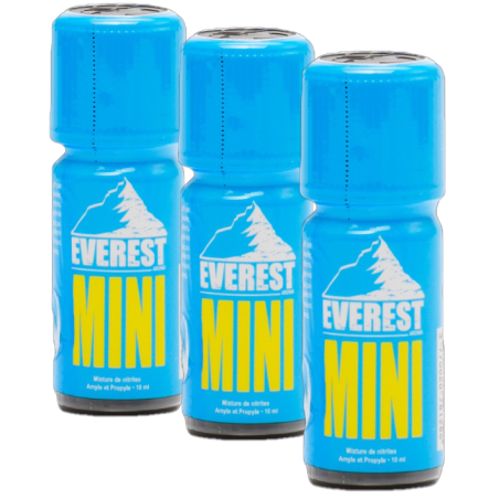 EVEREST MINI X 3 - 10ml - POPPERS 70% PROPYL - Effective