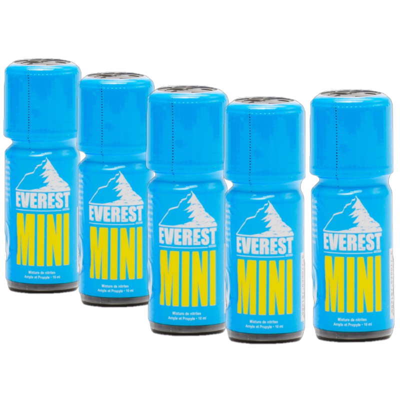 EVEREST MINI X 5 - 10ml - Poppers 70% propyl - effective