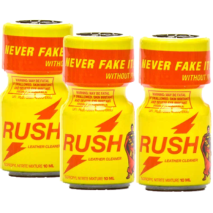 RUSH X 3 - 10ml - Poppers pur propyl - UN CLASSIQUE