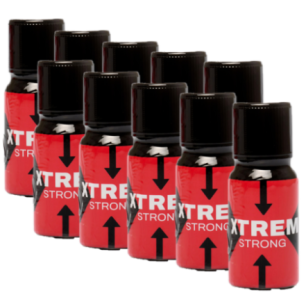 XTREM x 10- Flacons de 15ml - 95% pur Amyl - TRES PUISSANT