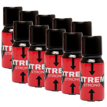 XTREM x 10- Flacons de 15ml - 95% pur Amyl - TRES PUISSANT