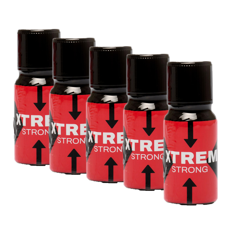 XTREM X 5 - 15ml bottles - 95% pure Amyl - VERY POWER