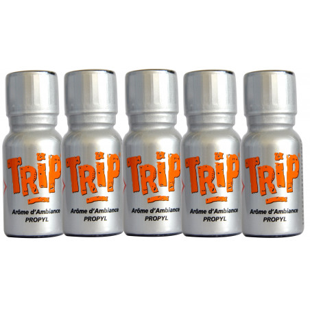 poppers Trip x 5 propyl 15ml arôme puissant euphorisant un produit Mens distribution